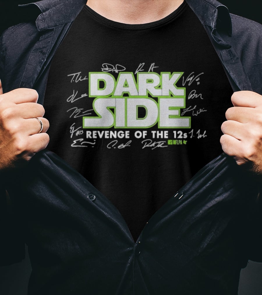 Seattle Football Dark Side Revenge Of The 12s Champions T-Shirt