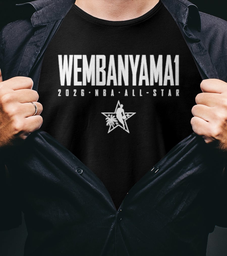 Victor Wembanyama 2026 NBA All Star T-Shirt