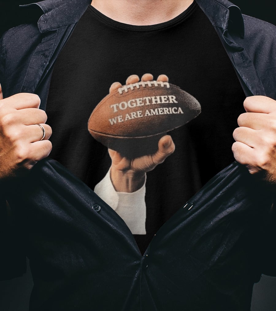 Bad Bunny Together We Are America 2026 Football Collaboration T-Shirt