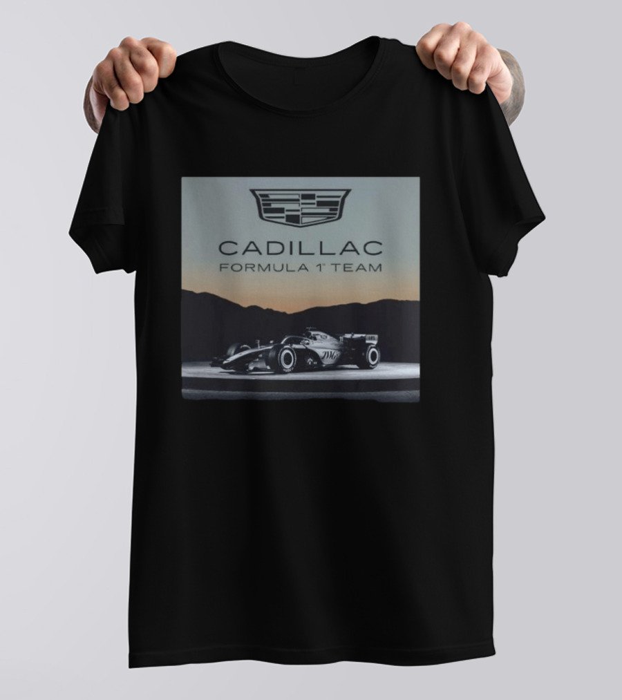 Cadillac Formula 1 Team Debut Car Closer Look Racing Concept T-Shirt