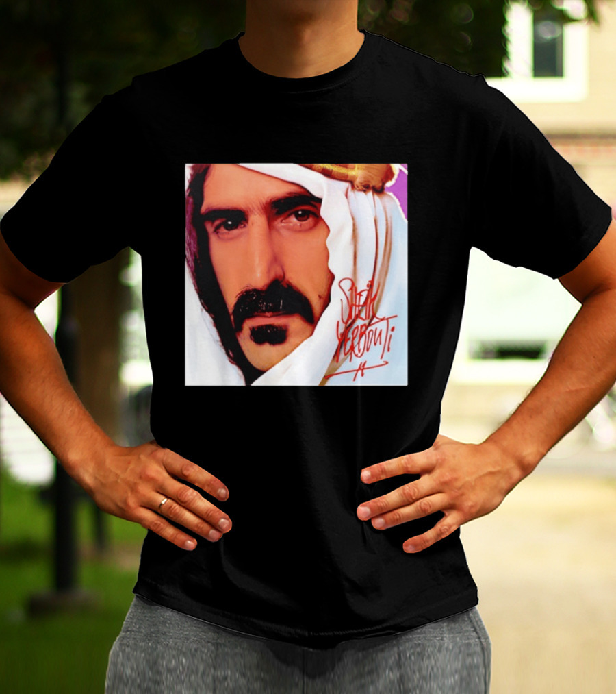 Frank Zappa Sheik Yerbouti 1979 Album Cover T-Shirt