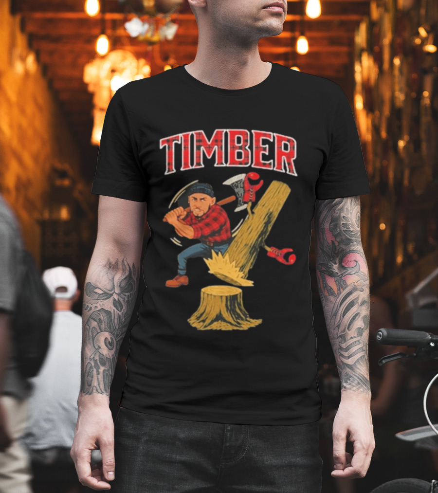 Keith Thurman Timber Lumberjack Axe One Time T-Shirt