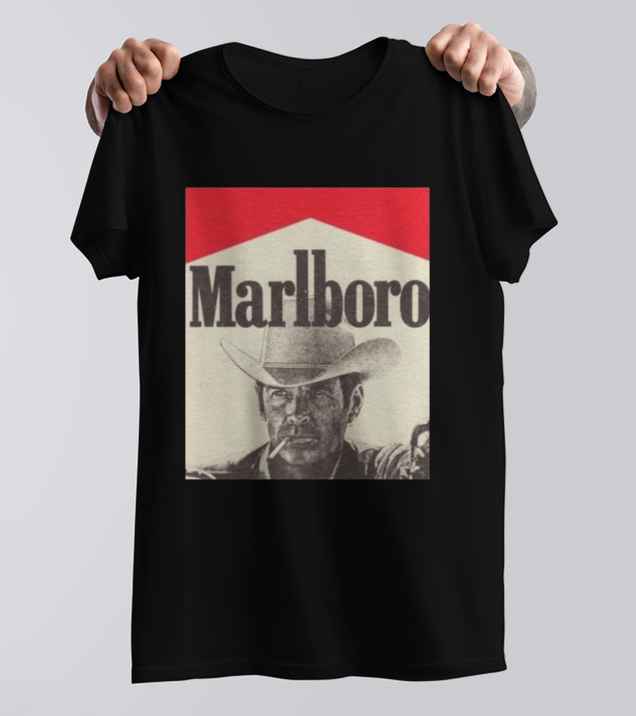Marlboro Cigarettes Cowboy Marlboro Man Iconic Vintage Style 2026 T-Shirt