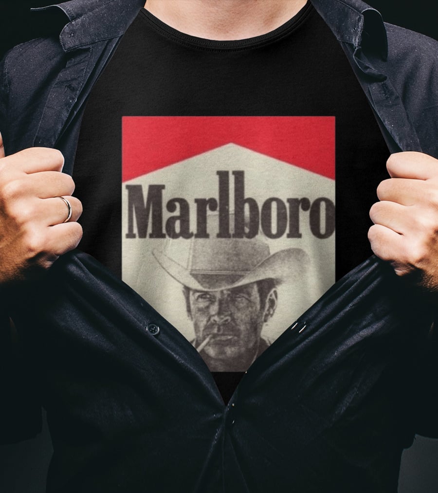 Marlboro Cigarettes Cowboy Marlboro Man Iconic Vintage Style 2026 T-Shirt