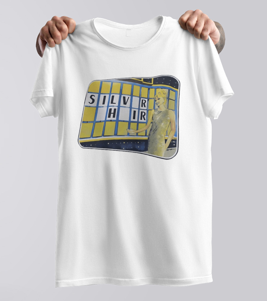 Witty SILVERCHAIR I'll Have A Vowel Puzzle Game Lady T-Shirt