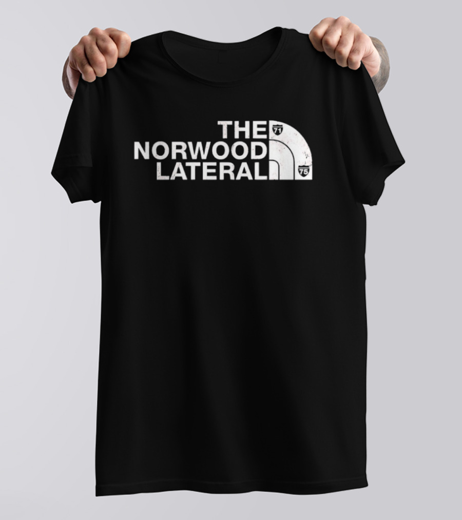 The Norwood Lateral The North Face Inspired Concept T-Shirt