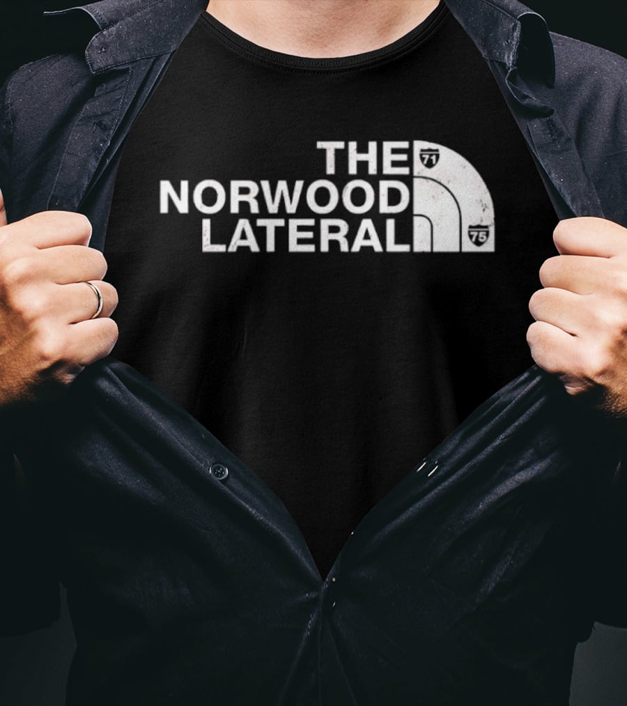 The Norwood Lateral The North Face Inspired Concept T-Shirt