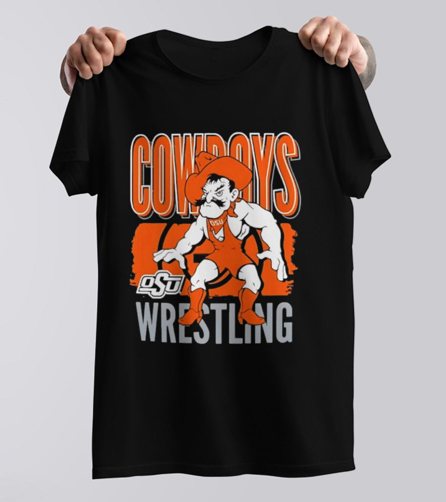 Cowboys OSU Wrestling Oklahoma State T-Shirt