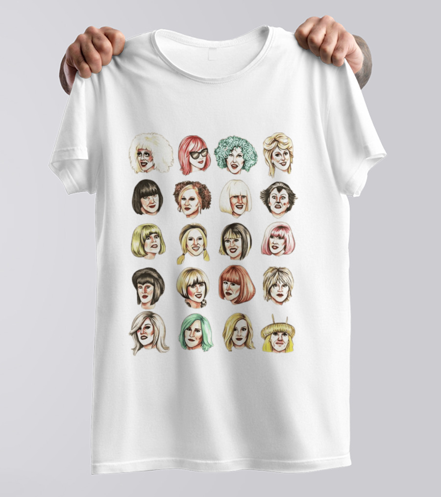 Wigs Of Moira Rose Iconic Hairstyles Collection T-Shirt