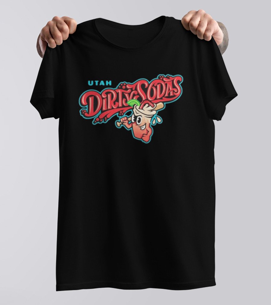 2026 Salt Lake Bees Utah Dirty Sodas Cream T-Shirt