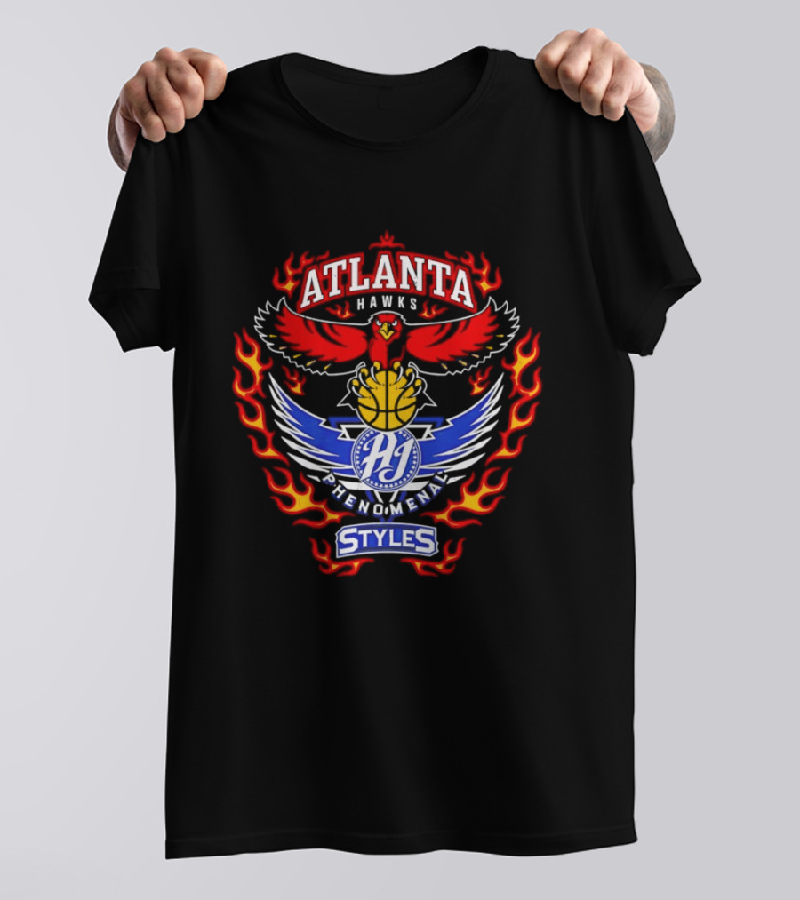 AJ Styles Phenomenal Atlanta Hawks T-Shirt