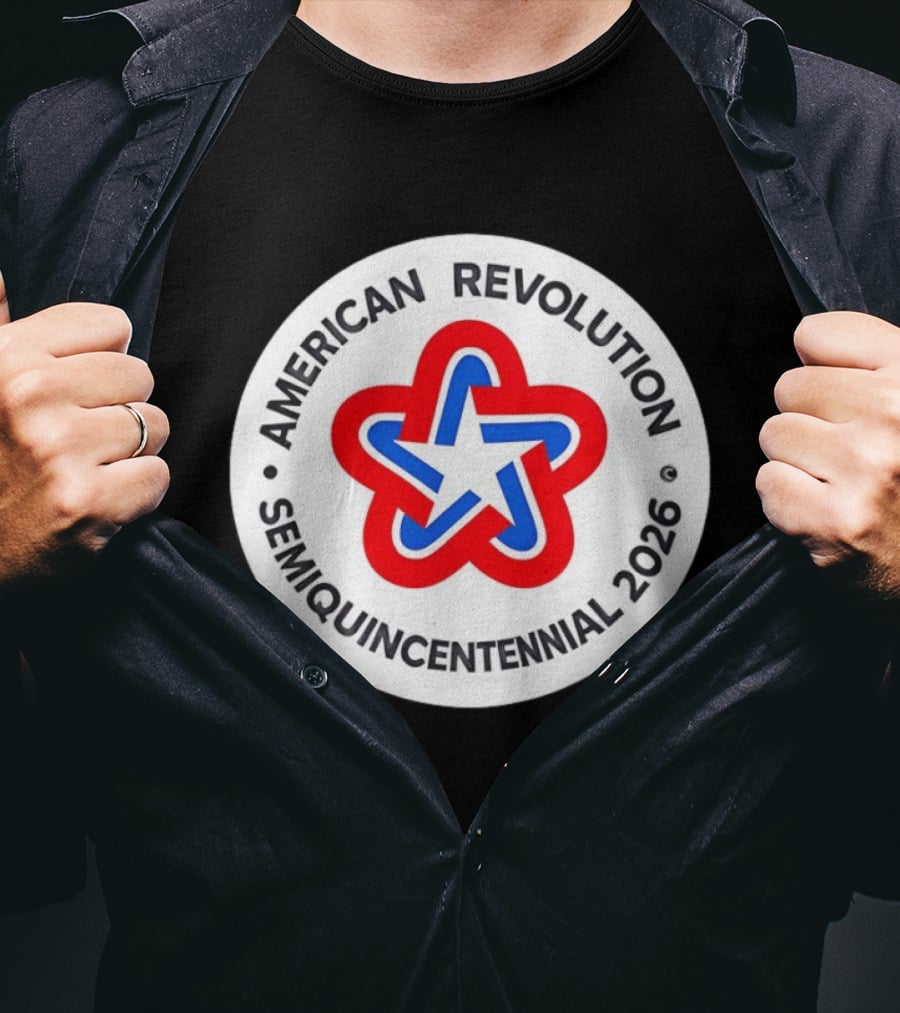 American Revolution Semiquincentennial 2026 Star T-Shirt