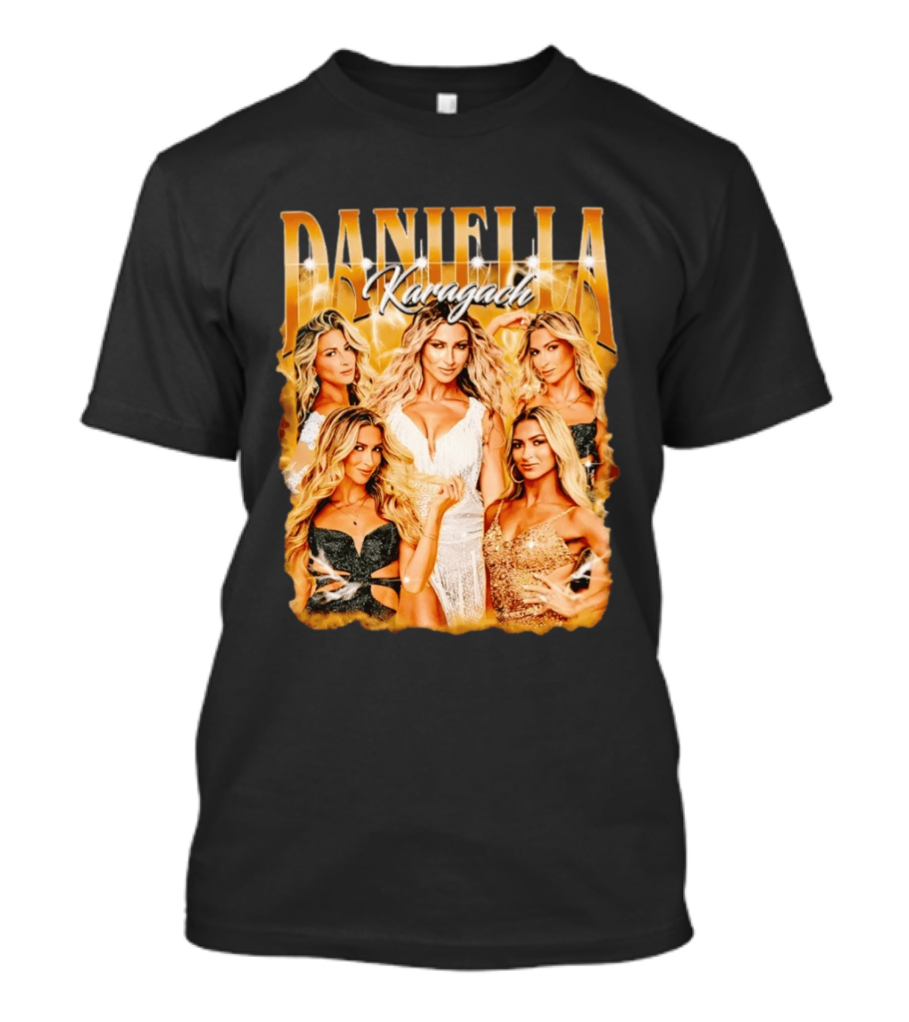 Daniella Karagach Bootleg Glam Look Sparkle T-Shirt
