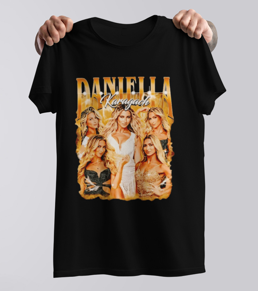 Daniella Karagach Bootleg Glam Look Sparkle T-Shirt