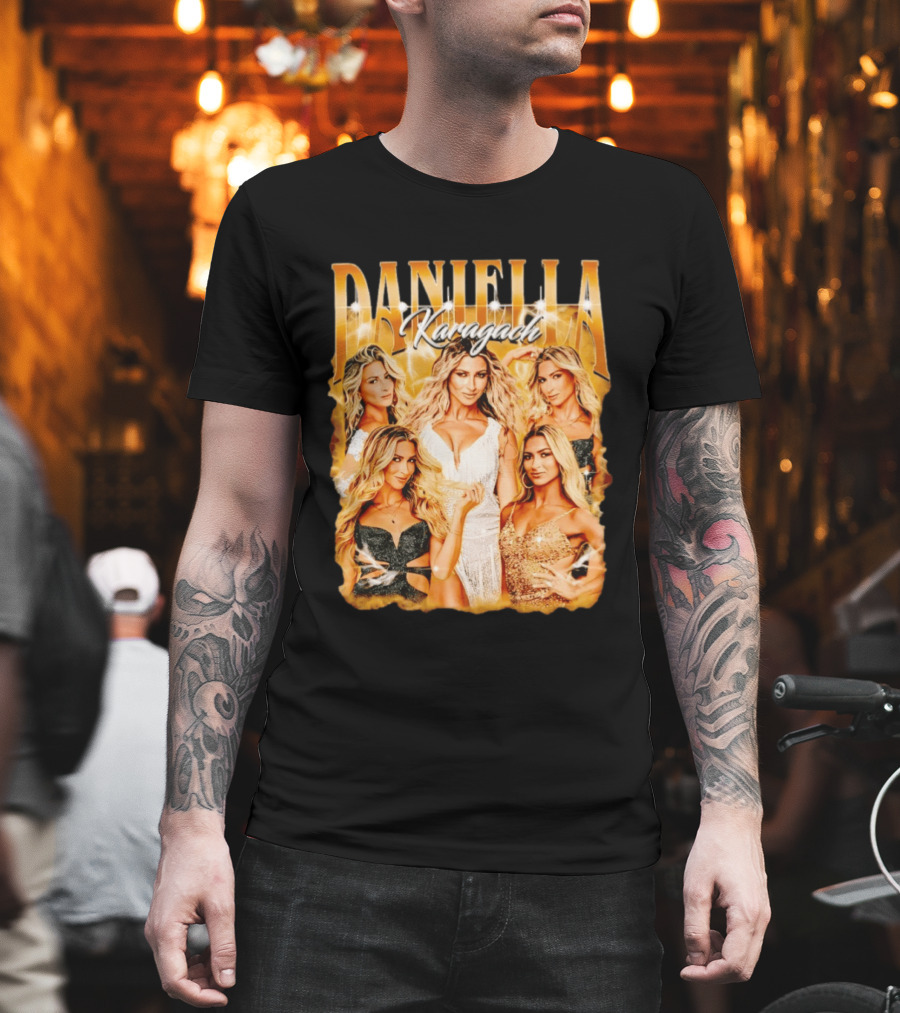 Daniella Karagach Bootleg Glam Look Sparkle T-Shirt