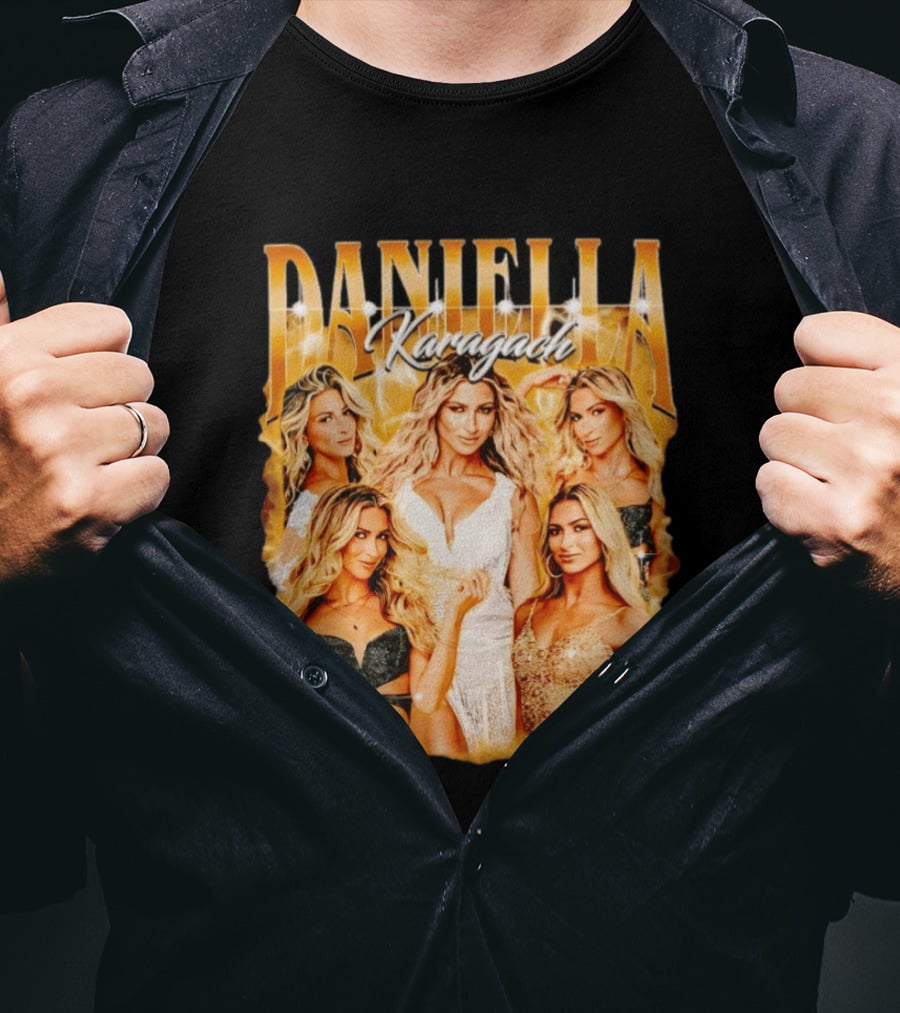 Daniella Karagach Bootleg Glam Look Sparkle T-Shirt