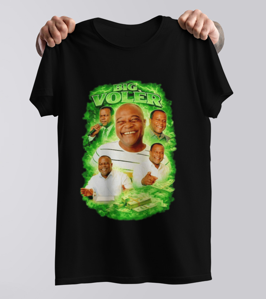 Big Voler Smiling Persona With Money And Singing T-Shirt