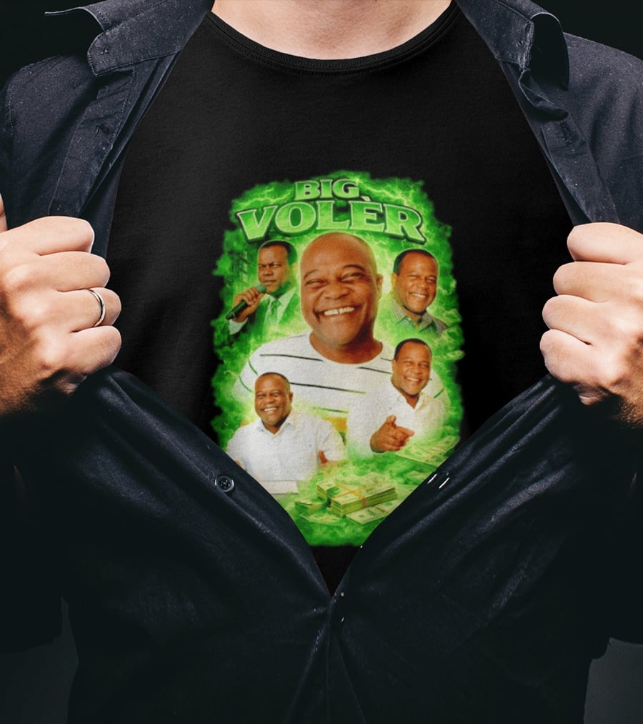 Big Voler Smiling Persona With Money And Singing T-Shirt