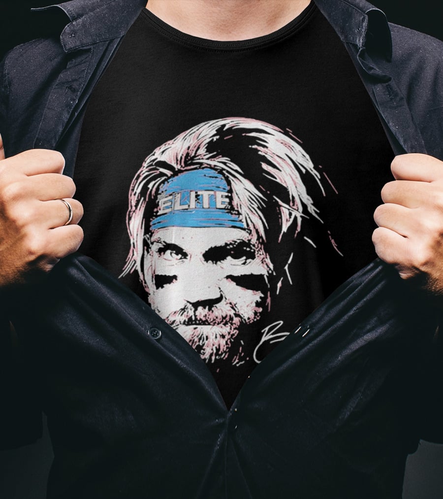 Bryce Harper Elite Iconic Philadelphia Baseball Legend Signature Look T-Shirt