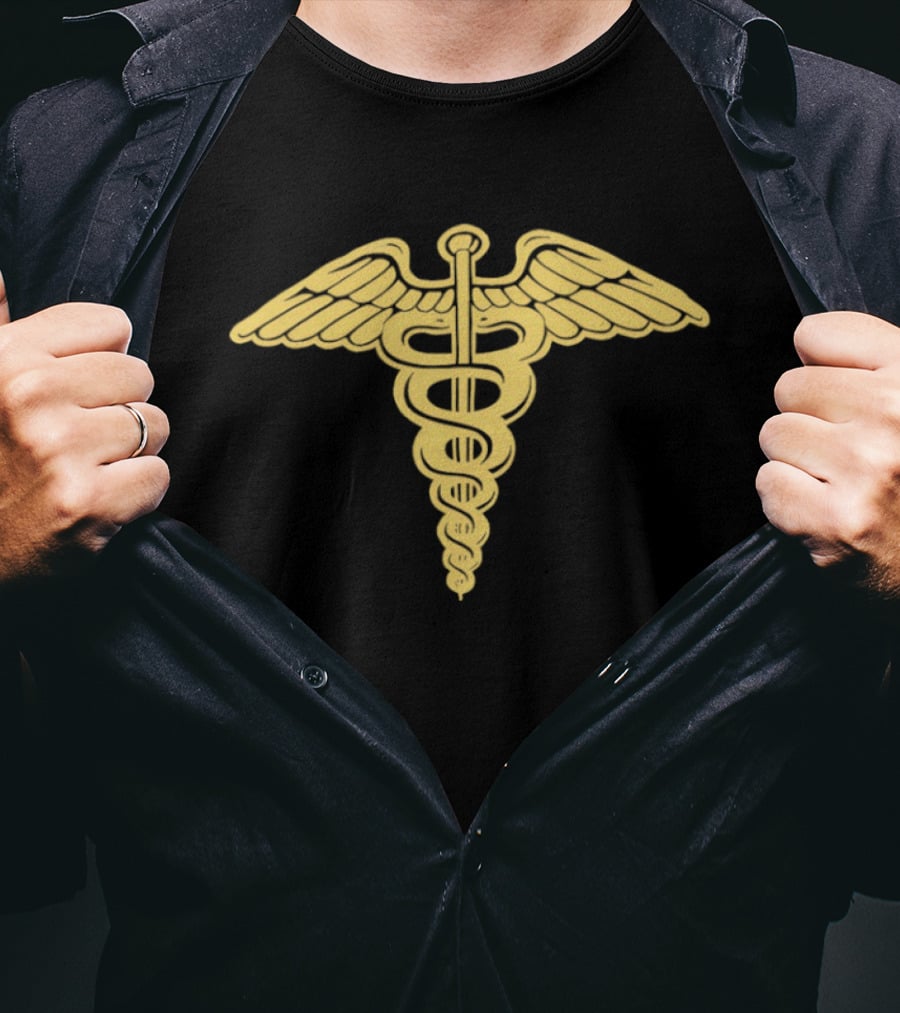 Cameron Frye Caduceus Yellow T-Shirt