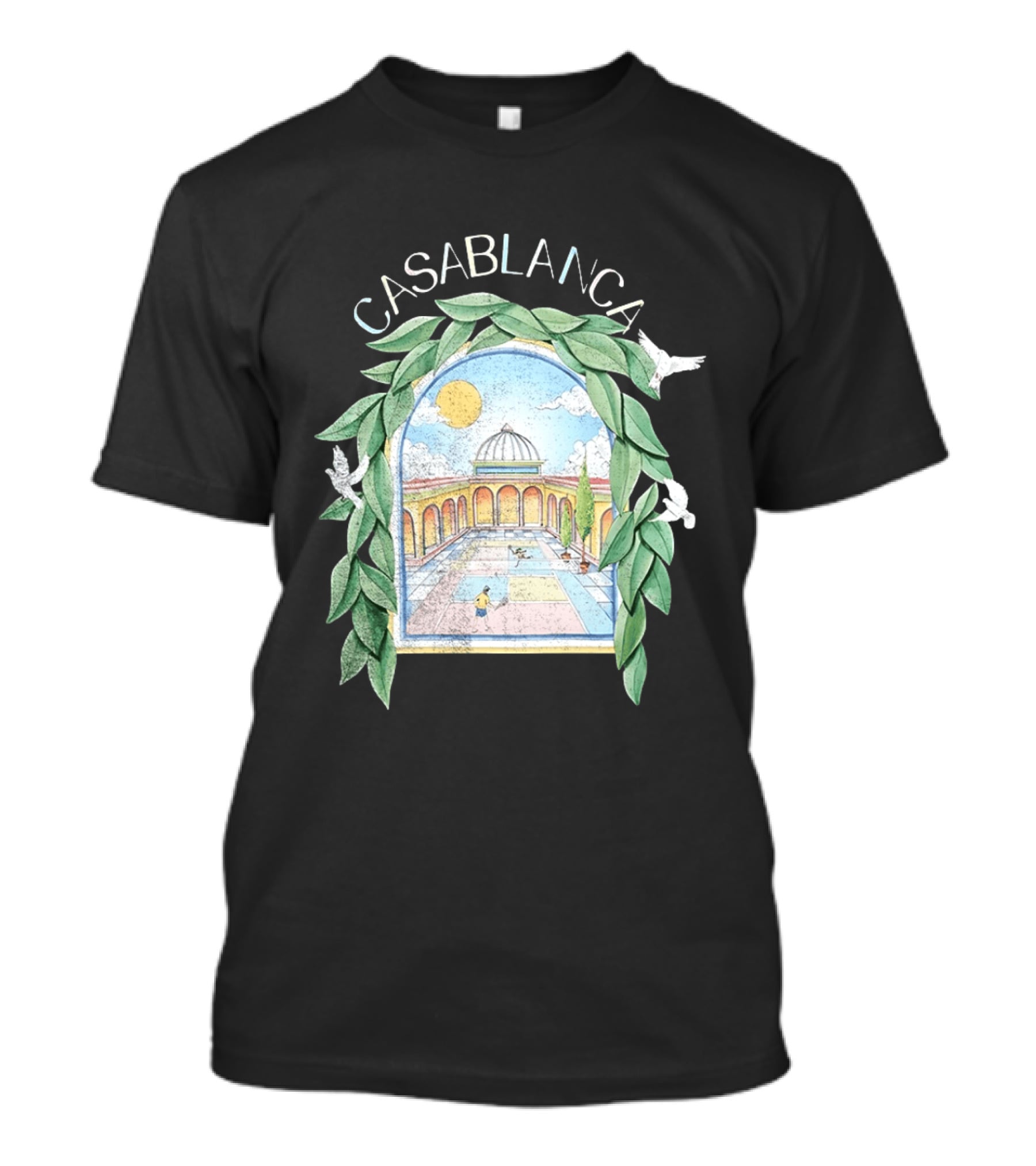 Casablanca L'Arche De Tennis Courtyard T-Shirt