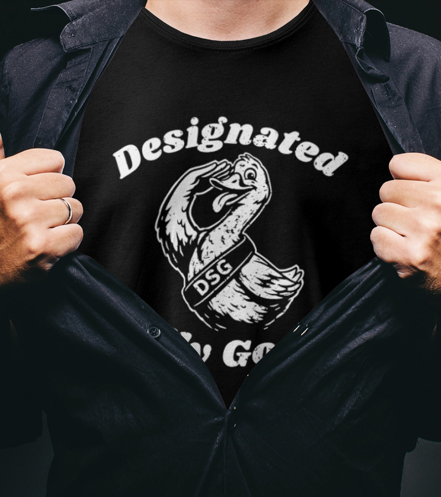 DSG Designated Silly Goose Funny Meme T-Shirt