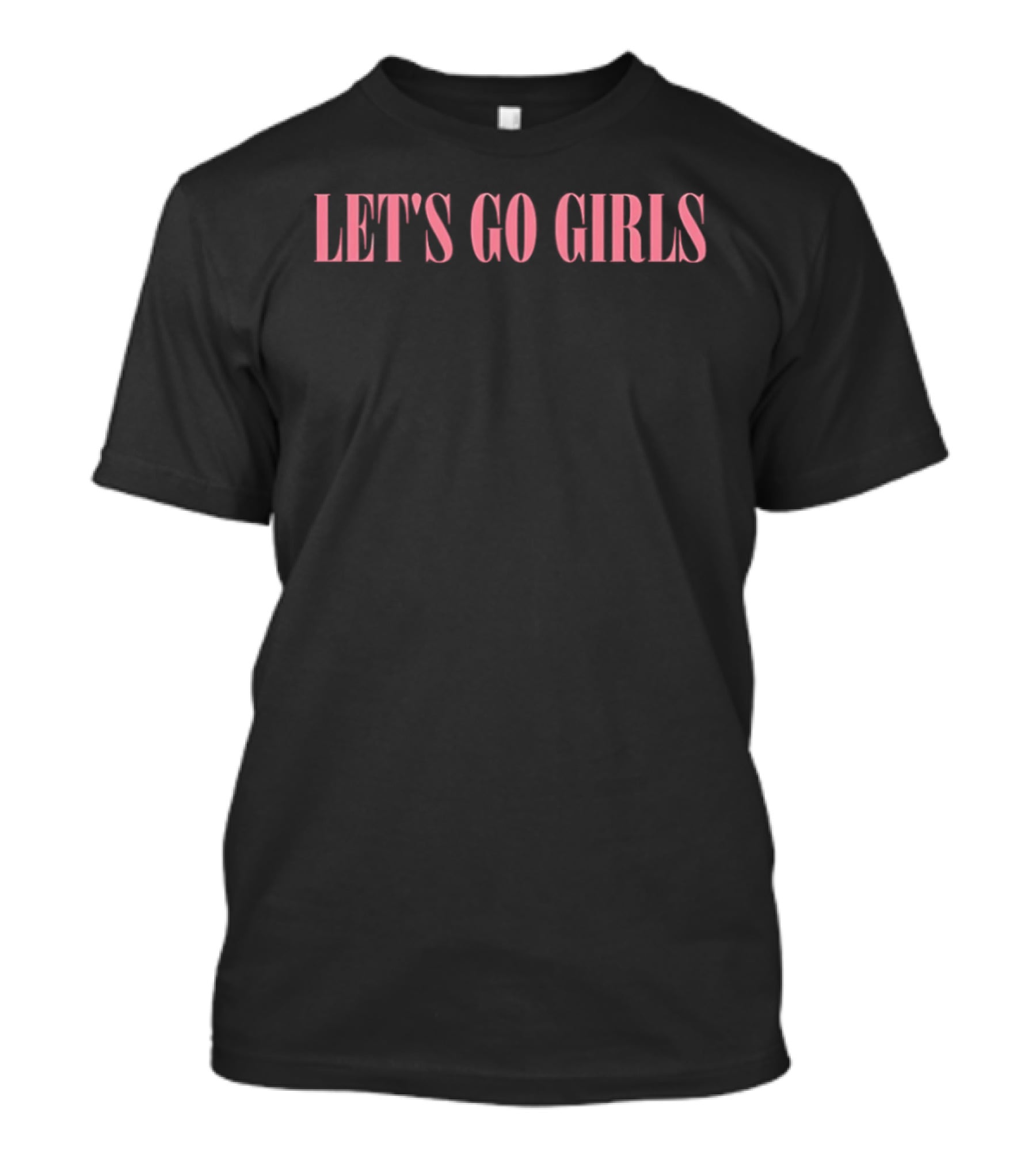 Dustin Wolf Calgary Flames Let's Go Girls T-Shirt
