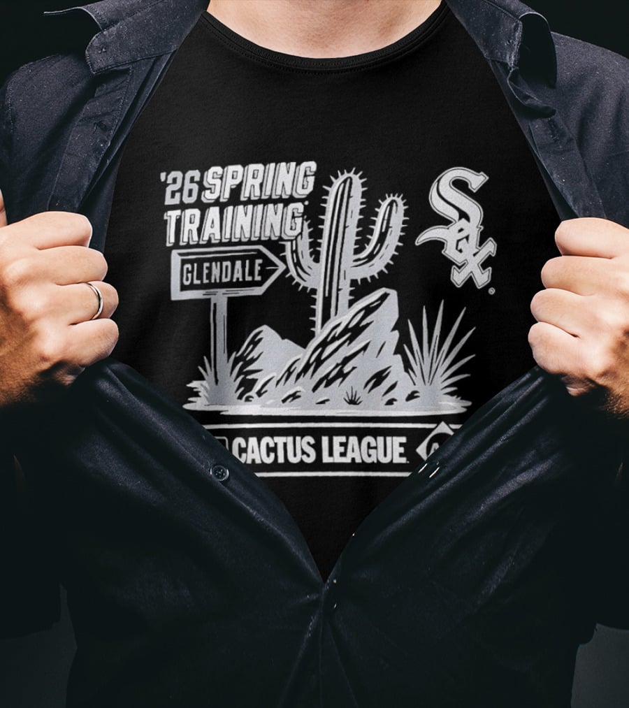 Chicago White Sox 2026 Spring Training Glendale Cactus League MLB AZ T-Shirt