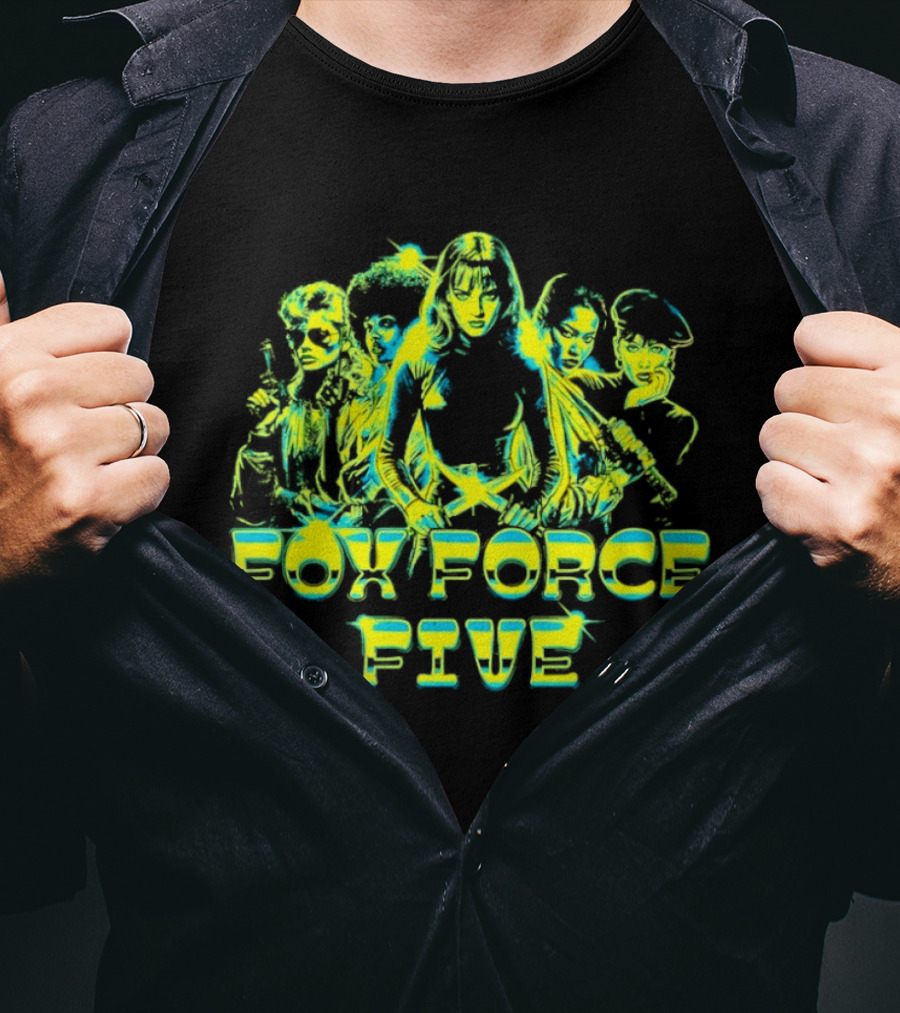 Fox Force Five Pulp Fiction Inspired Team T-Shirt
