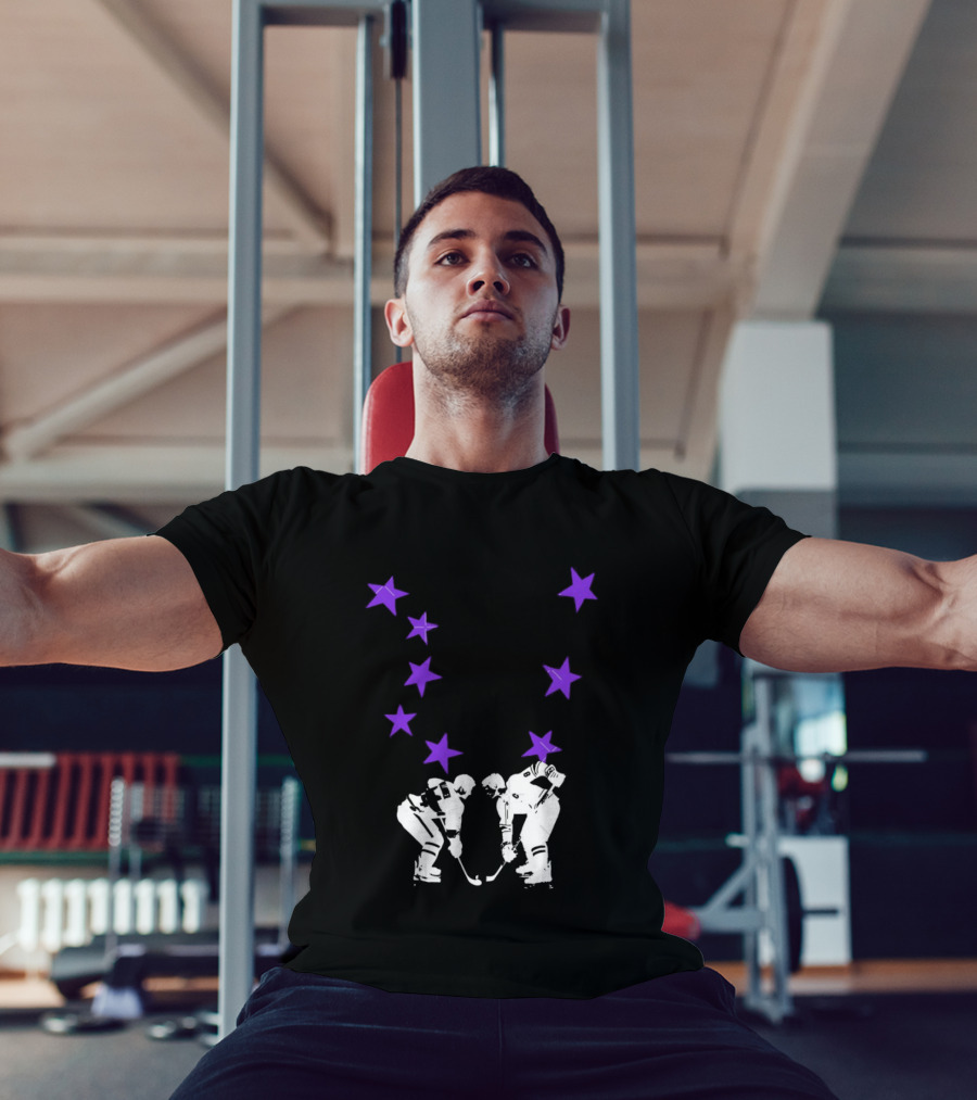 Ilya Rozanov Shane Hollander Rivalry Stars Hockey Romance Players Purple Stars T-Shirt