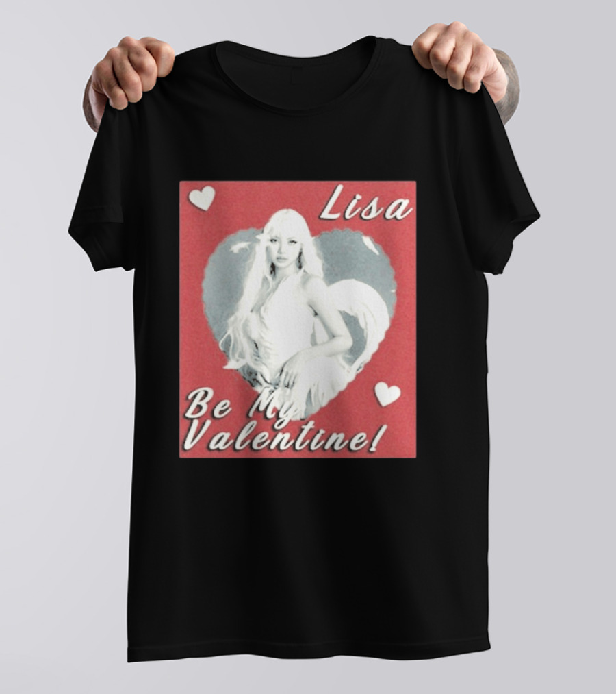 Lisa Be My Valentine Heart T-Shirt
