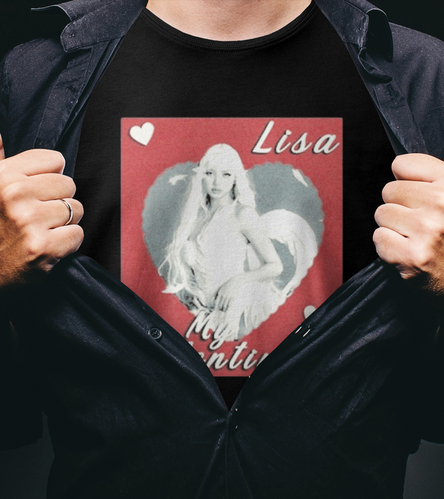 Lisa Be My Valentine Heart T-Shirt