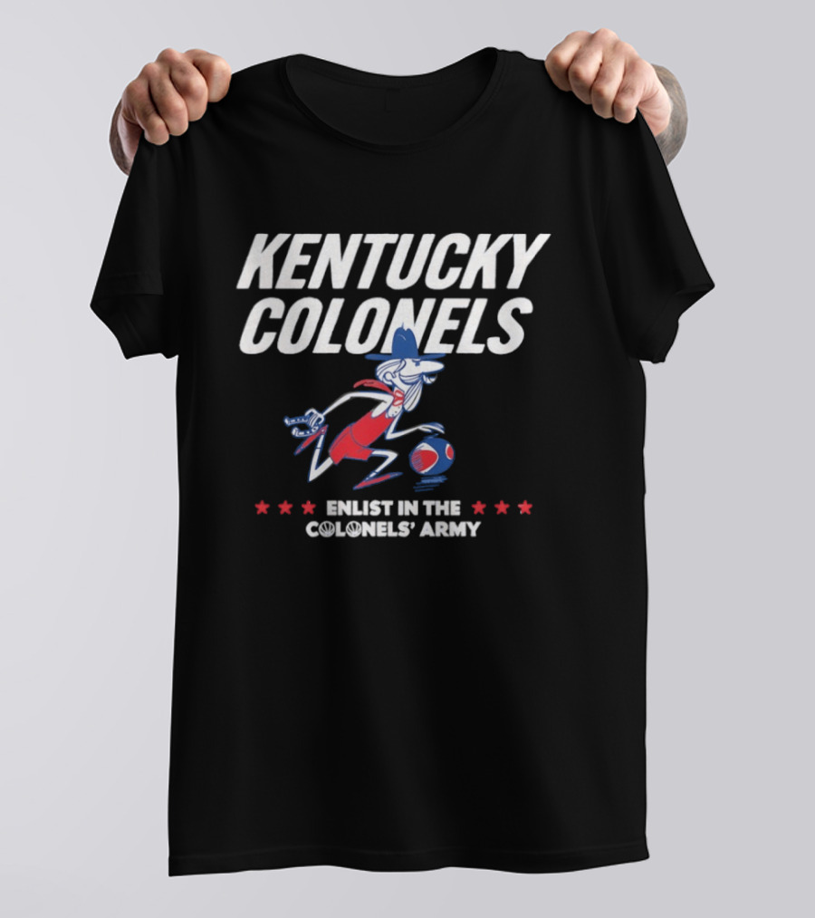Kentucky Colonels Enlist In The Colonels' Army American Basketball Association T-Shirt