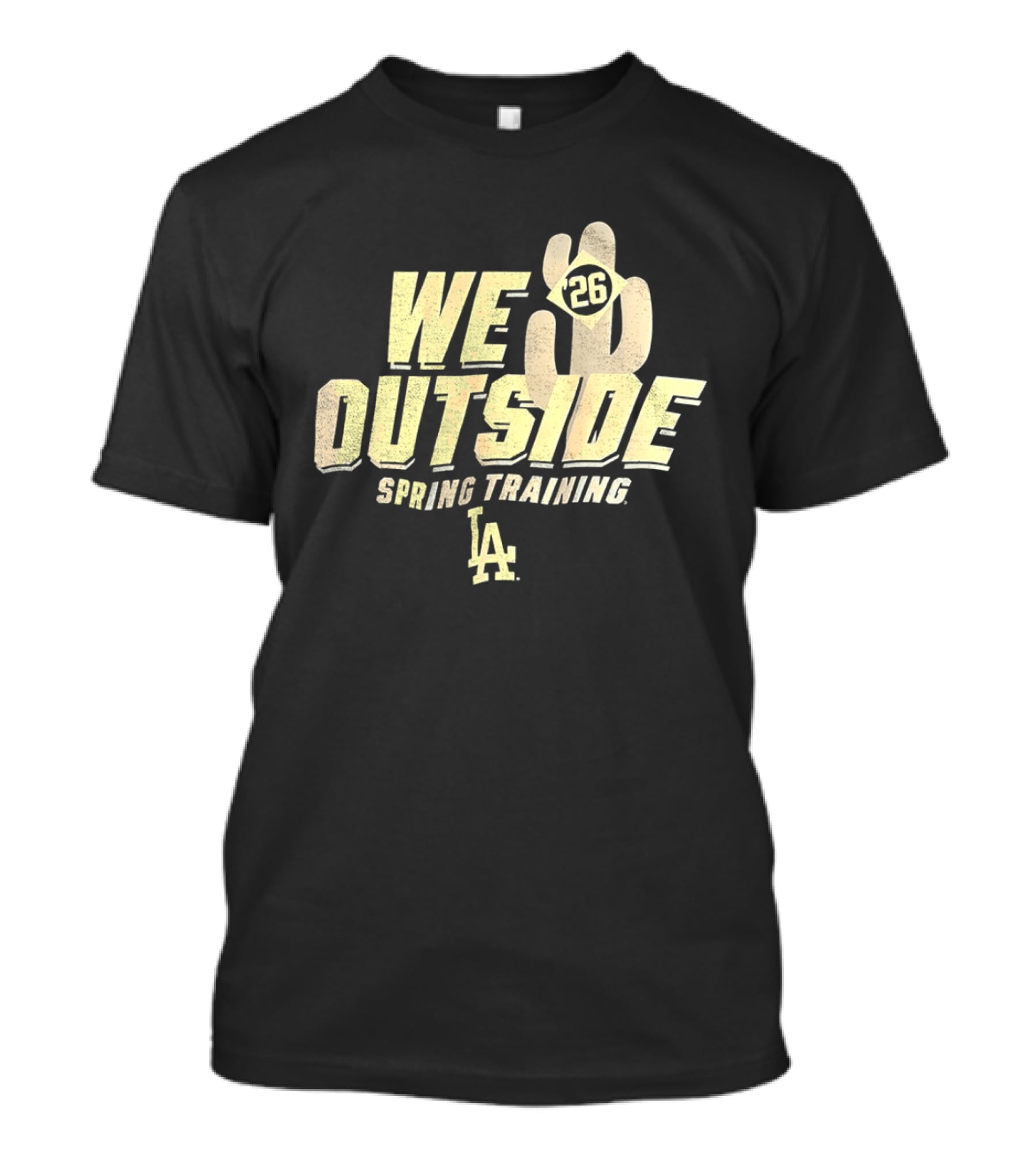 Los Angeles Dodgers We Outside 26 Spring Training LA 2026 T-Shirt