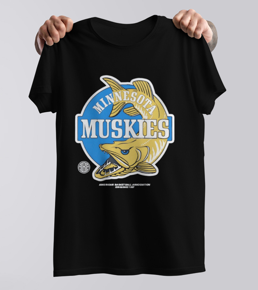 Minnesota Muskies ABA 1967 Vintage Team T-Shirt