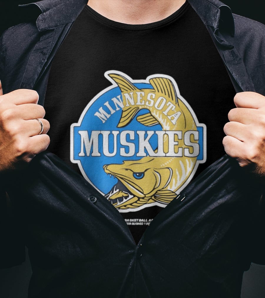 Minnesota Muskies ABA 1967 Vintage Team T-Shirt