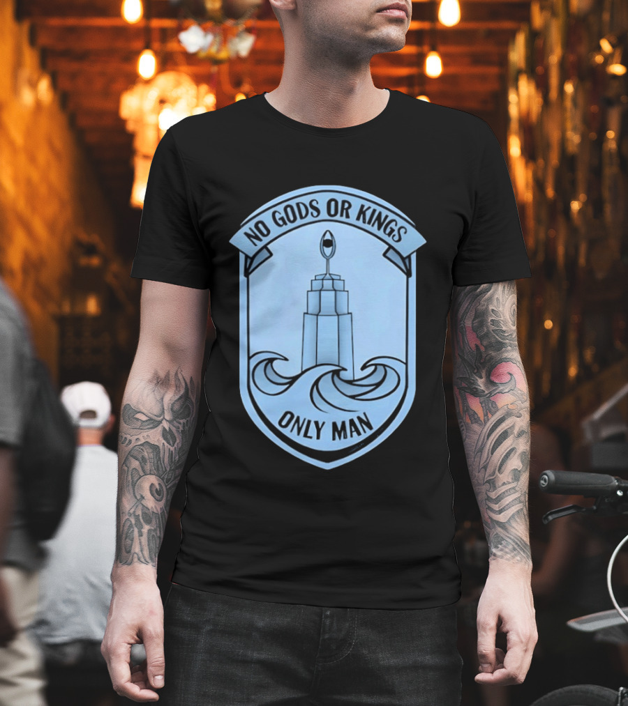 Bioshock No Gods Or Kings Only Man Rapture Lighthouse Crest T-Shirt