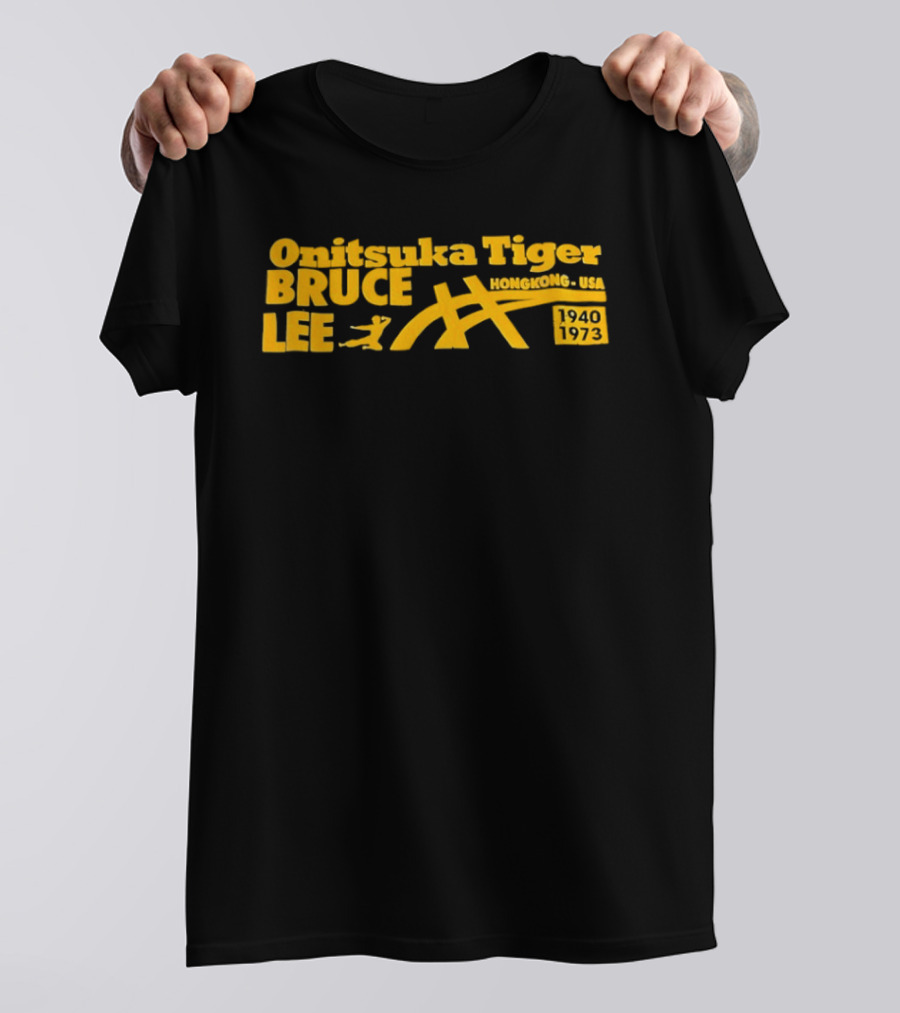 Onitsuka Tiger Bruce Lee Hongkong USA 1940 1973 T-Shirt