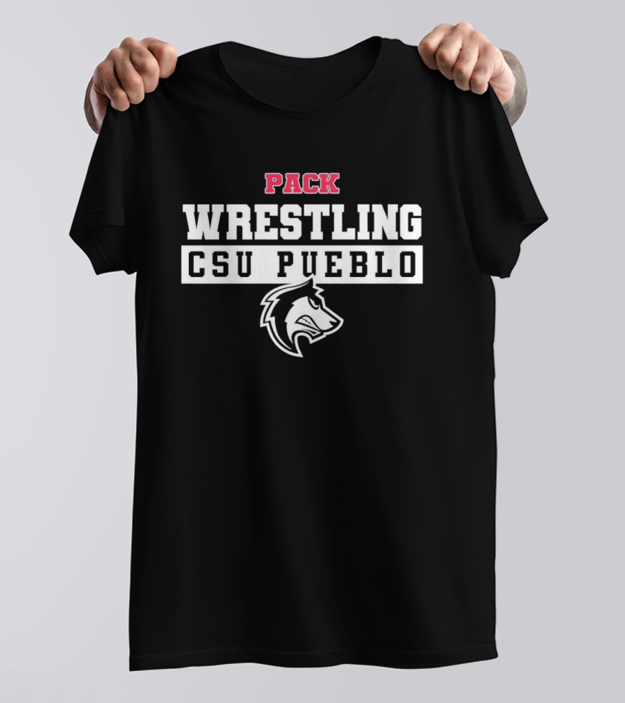 Pack Wrestling CSU Pueblo Colorado State University Pueblo T-Shirt