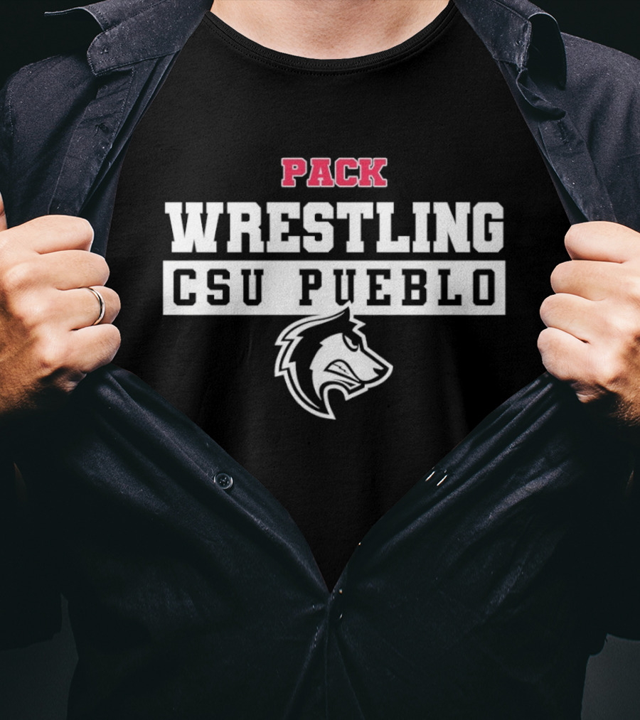 Pack Wrestling CSU Pueblo Colorado State University Pueblo T-Shirt
