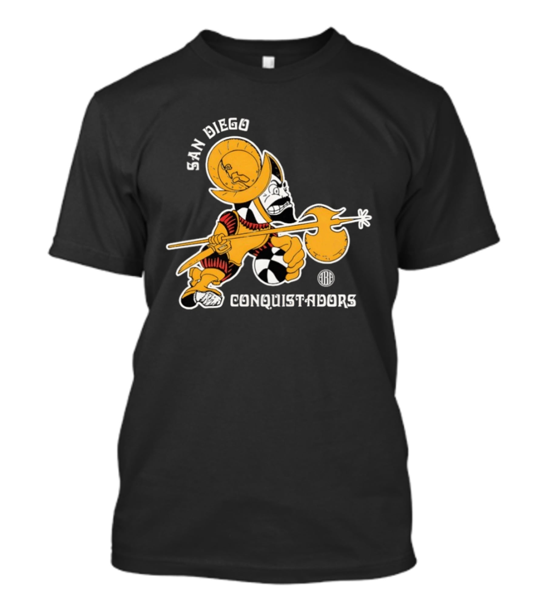 San Diego Conquistadors ABA Retro Basketball Team T-Shirt