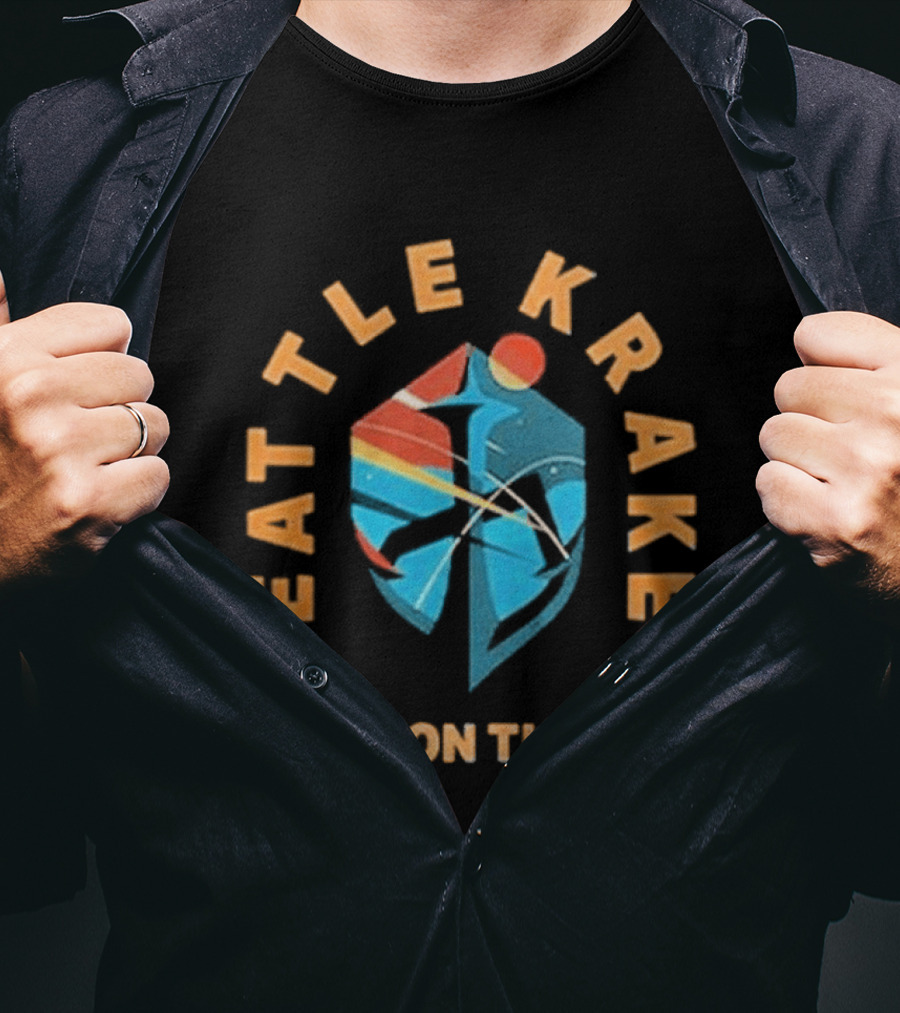 Seattle Kraken Black Hockey History Night 2026 Common Thread T-Shirt