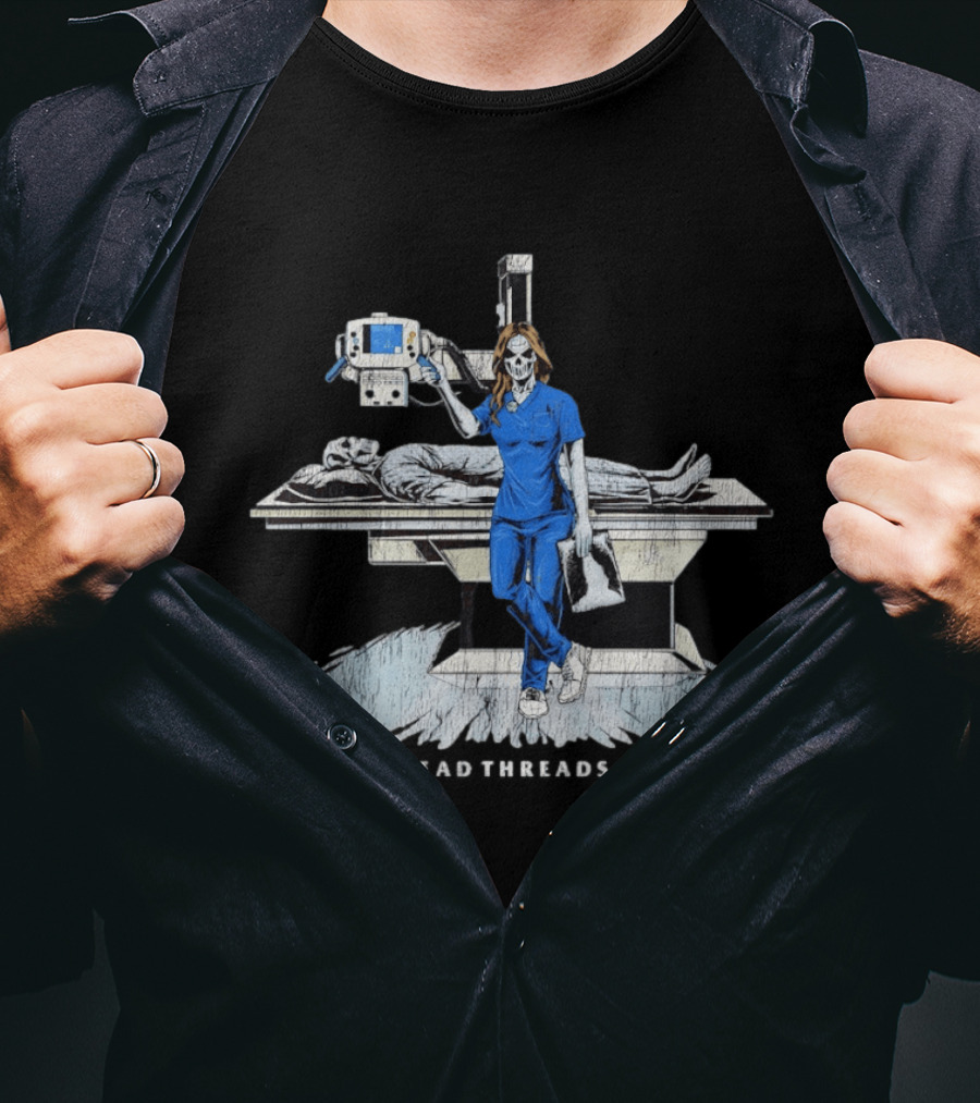 Skeleton X Ray Technologist Dead Threads T-Shirt