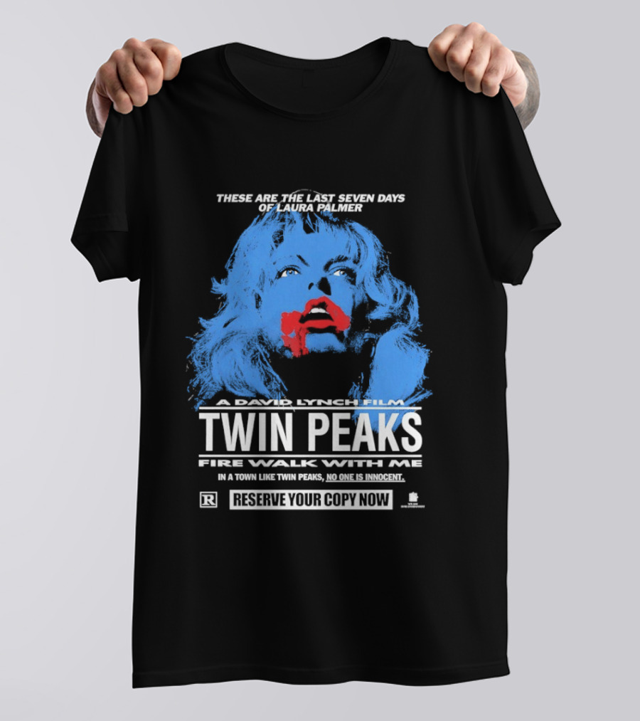 These Are The Last Seven Days Of Laura Palmer David Lynch Twin Peaks Fire Walk With Me T-Shirt
