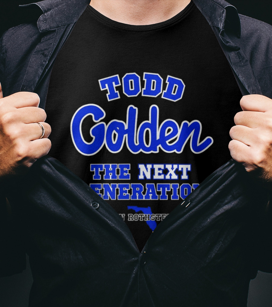 Todd Golden The Next Generation Jon Rothstein Florida Blueprint T-Shirt