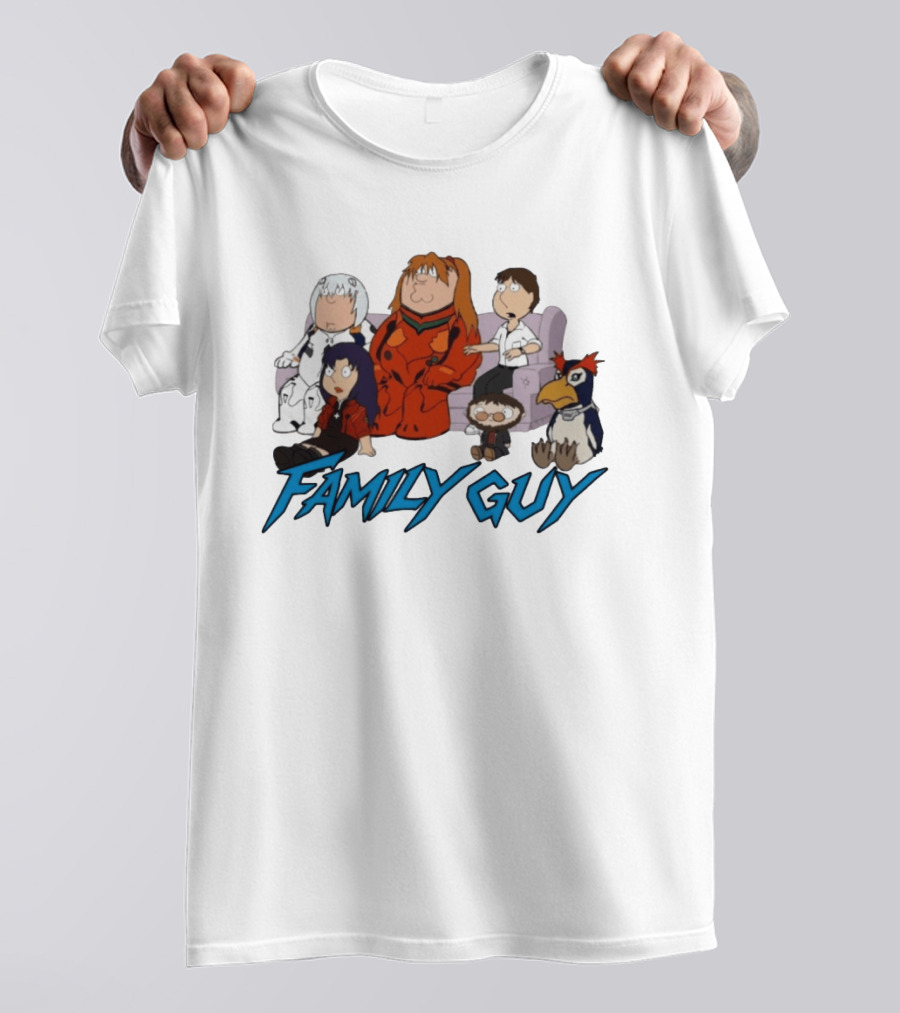 Family Guy Characters Anime T-Shirt