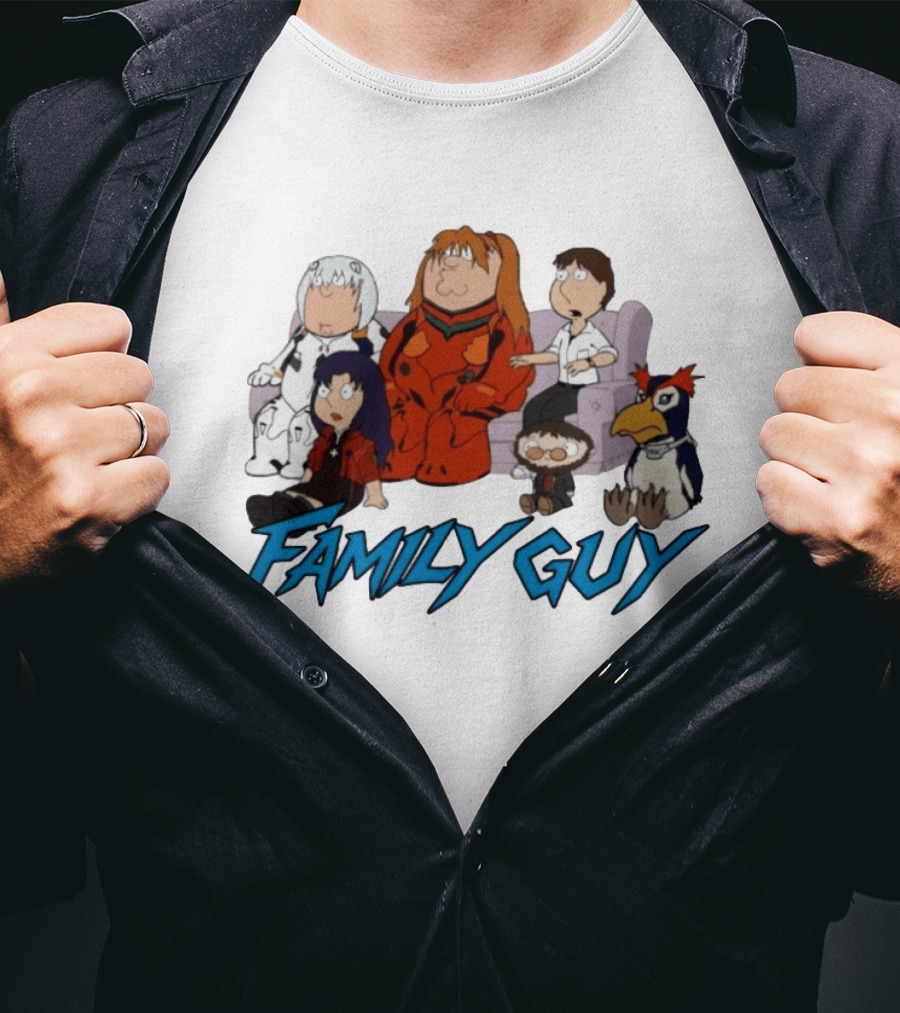 Family Guy Characters Anime T-Shirt