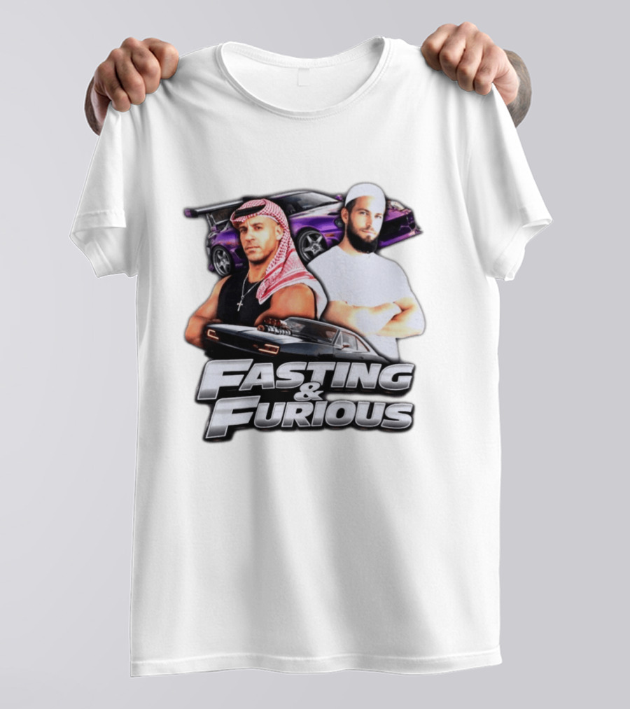 Fasting & Furious Vin Diesel Paul Walker Dubai Cars T-Shirt