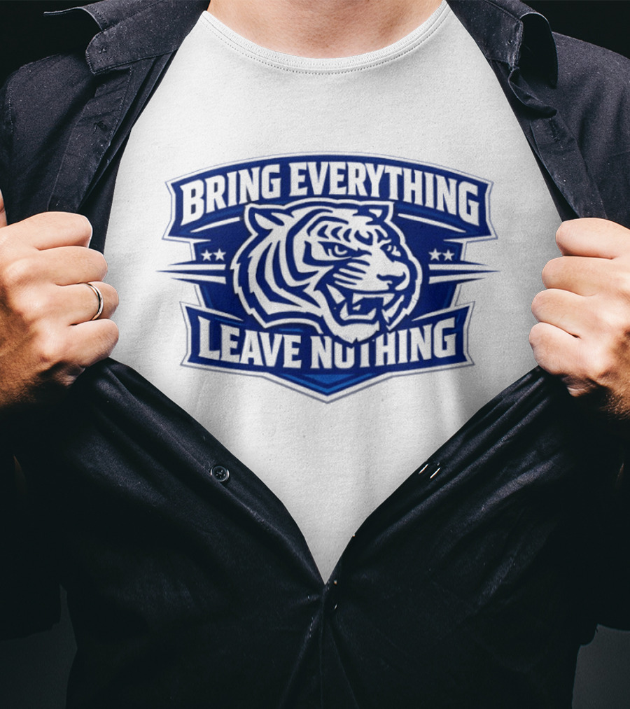 Bring Everything Leave Nothing Tiger T-Shirt
