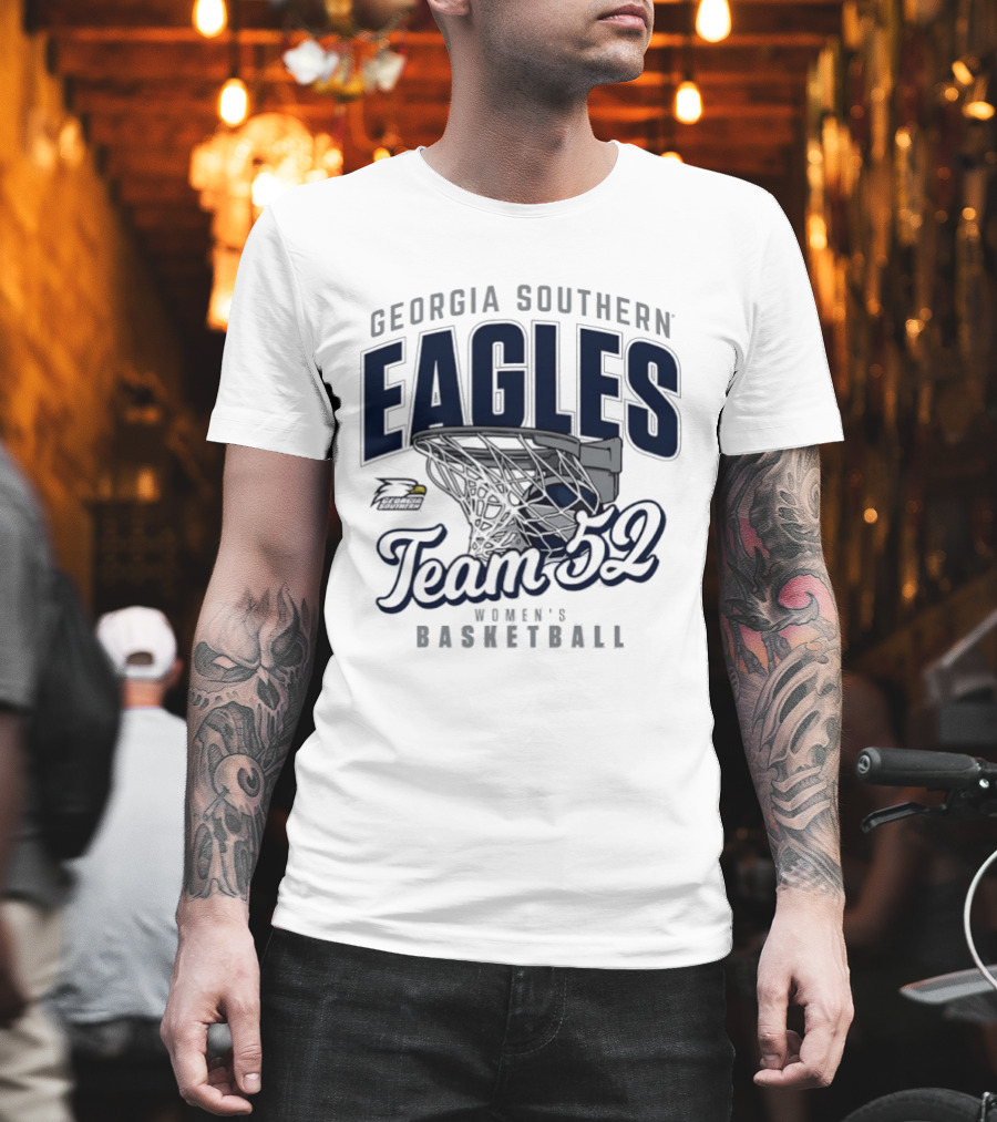 Georgia Southern Eagles Basketball Team 52 Women's NCAA T-Shirt